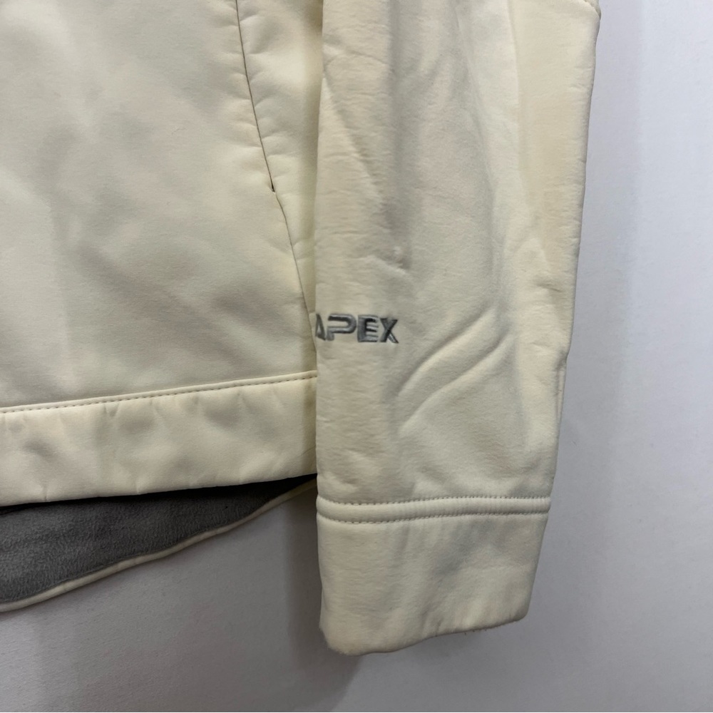 The North Face White Apex Bionic Softshell Windwa… - image 8